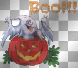 boo pumpkin
