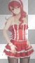 anime girl christmas red Rozen_Suiseiseki