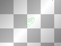 heart green silver black font