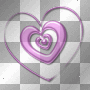 Heart Deco Scrap Pink ~Made