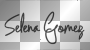Selena Gomez Text Black Logo