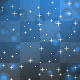 blue bubble star glitter fill bg~ink.²u
