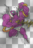 Festro holdin' lightnin' & a snake