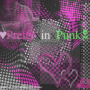pretty punk skull pink glitter love heart background:²u