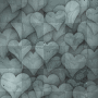 Animated Gray Hearts Background