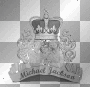 Michael Jackson Transparent Black & White Crown!!!LW