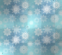 aqua background with white snowfakes aqua background with white snowfakes