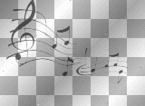 HD HQ black note notes music melody stripe (by vampirgirlie96)