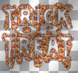 glitter trick or treat