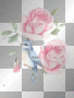 PISONILLA ROSA Y PÁJARO