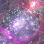 Animated background space fantasy