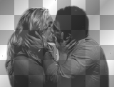 Caroline Forbes (Candice Accola) and Tyler Lockwood (Michael Trevino) in The Vampire Diaries transparent [nermai]
