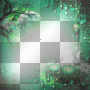 Fantasy halloween frame,green Fantasy halloween frame,green