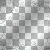 gray spirals swirls flower frame border emo goth²u