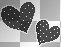 ♥lil' black heart love emo goth²u