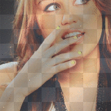 Miley Cyrus yellow black