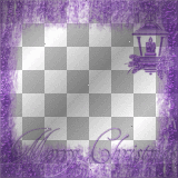 Merry Christmas Foil Frame Purple© Mousey20111