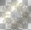 flor de diamante y oro--sofia