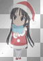 Mio Akiyama Christmas Ver. K-on! by uky96