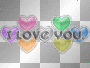 MELBA HEART Y LOVE YOU