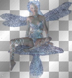 Fantasy Glitter Blue Fairy!!!LW