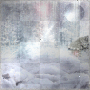 Animated background blue snow fantasy