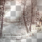 Background snow trees 
