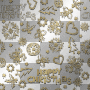 Christmas Happy Gold Glitter v2