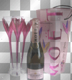MOET PINK WINE BL