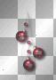 Ornaments balls red