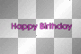 Happy.Birthday.Pink.Font.Text.Black.Christmas.Deco.Vintage.Celebration [MiiRe...RawRR]