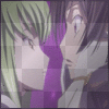 C.C. & lelouch beso