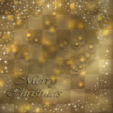Gold Background Animated New Year Merry Criistmas text  