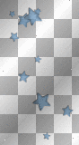star transparent deco blue scrap [1ֆ]