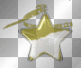 Christmas.Star.Yellow.Gold.Glitter.Scrap.Gold.Cute.Font.Deco