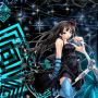 Blue anime perform