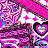 pink star