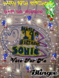 Sonic 19th Birthday Contest (VOTE FOR ME Today The 15th Reed Discripshon)