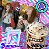 MiiLez!! Icee-Creeam [Pink][Blue][White][Original Blingee by: andiibieber123]