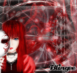 Dark Anime Girl [for xx-la-vache-xx]