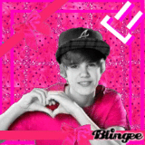 JUSTIN BEIBER=) PINK MAN........."GUYS WEAR PINK TO SHOW THAT THYRE TOUGH!"