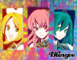 Rin Kagamine, Luka Megurine e Miku Hatsune