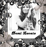 ♥Demi Lovato in Black and Silver♥<---Original Blingee By Renesmee_Carlie_Cullen_Black !Don't Copy!