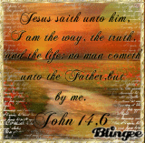 Bible verse 15. <John 14,6>