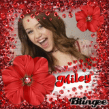 Miley Cyrus in Red