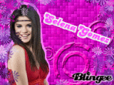 Selena gomez pink and purple !!