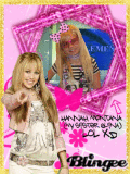 Hannah Montana(My Lil sister Elina)