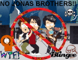 NO JONAS BROTHERS!!!