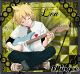 Len plays guitar 