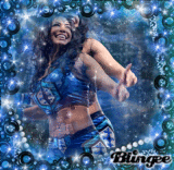 Melina in Blue